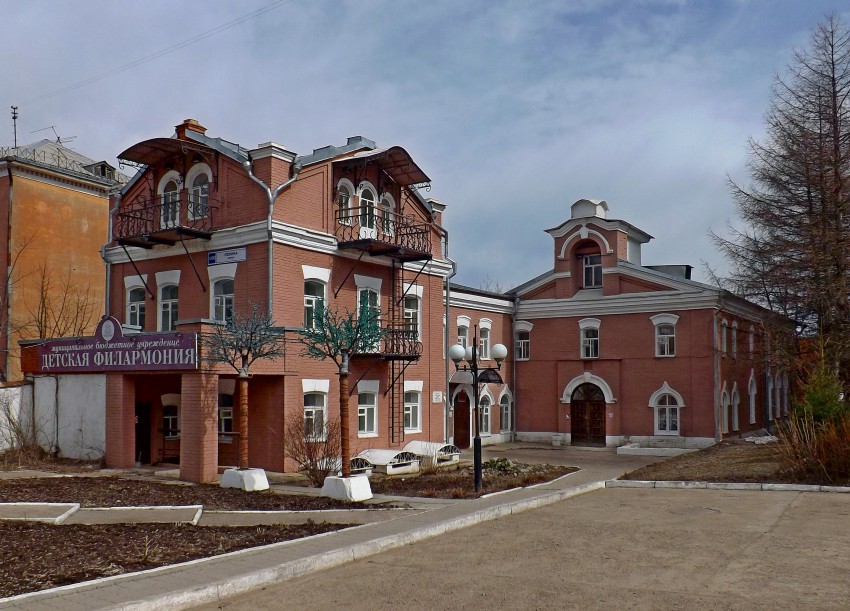Моленная Николая Чудотворца, Вятка (Киров) (Вятка (Киров), город, Кировская область). общий вид в ландшафте