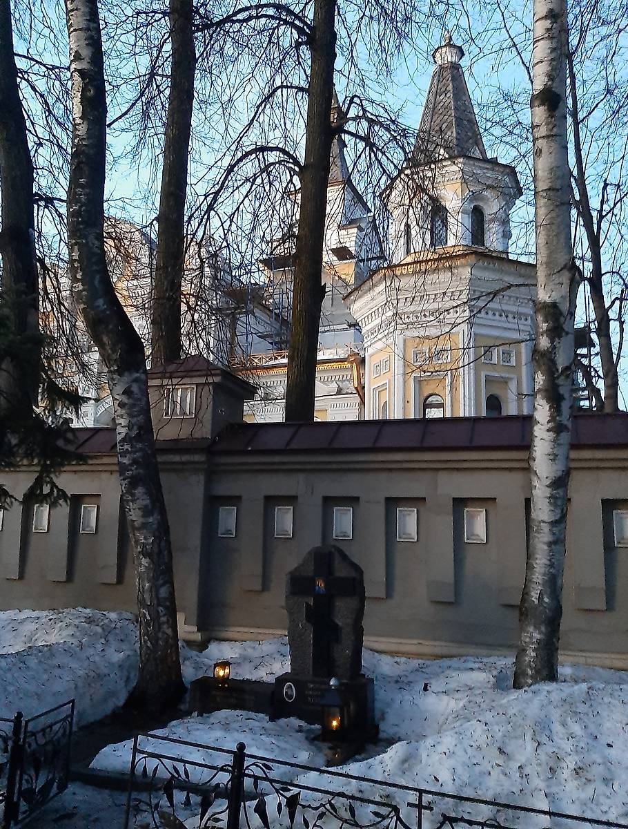 архитектурные детали. Домовая церковь Михаила Архангела при загородной резиденции Патриархов Московских и Всея Руси в Переделкине, Ново-Переделкино (Западный административный округ (ЗАО), г. Москва)