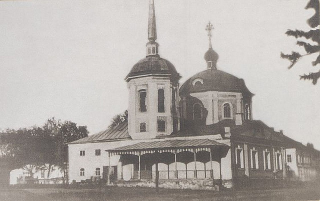 Церковь Вознесения Господня, Тверь (Тверь, город, Тверская область). архивная фотография, Неизв. фотограф. 1900-е гг. 