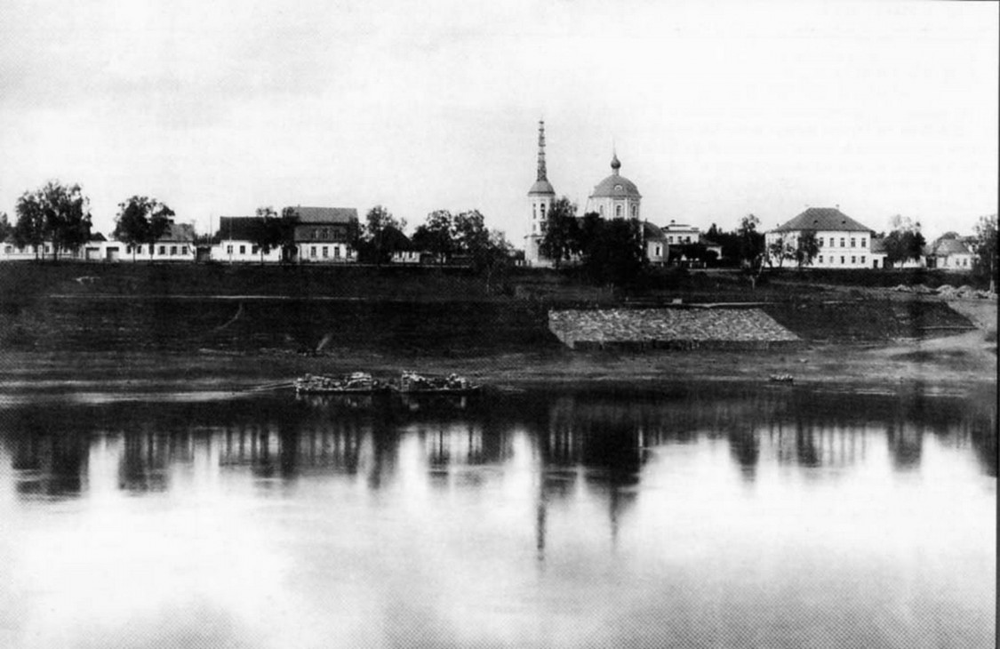 Церковь Вознесения Господня, Тверь (Тверь, город, Тверская область). архивная фотография, Неизв. фотограф. 1890 год с сайта  http://gorodskoyportal.ru/tver/blog/3778877/