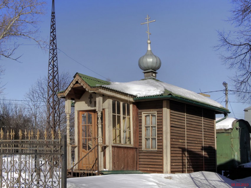 Часовня Димитрия Солунского, Шебанцево (Домодедовский городской округ, Московская область). фасады