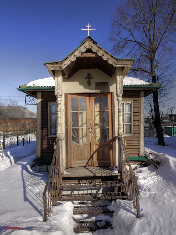 Часовня Димитрия Солунского, Шебанцево (Домодедовский городской округ, Московская область). фасады