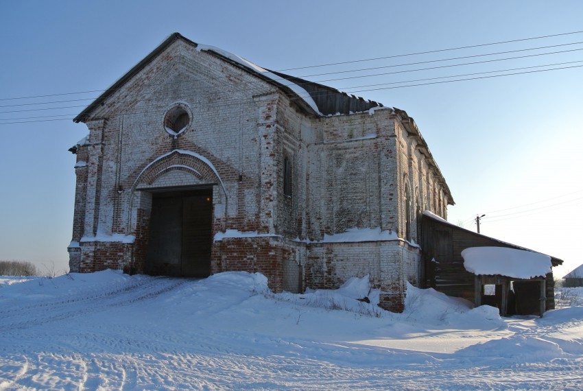 Воскресенское (Пунема). Церковь Александра Невского. фасады