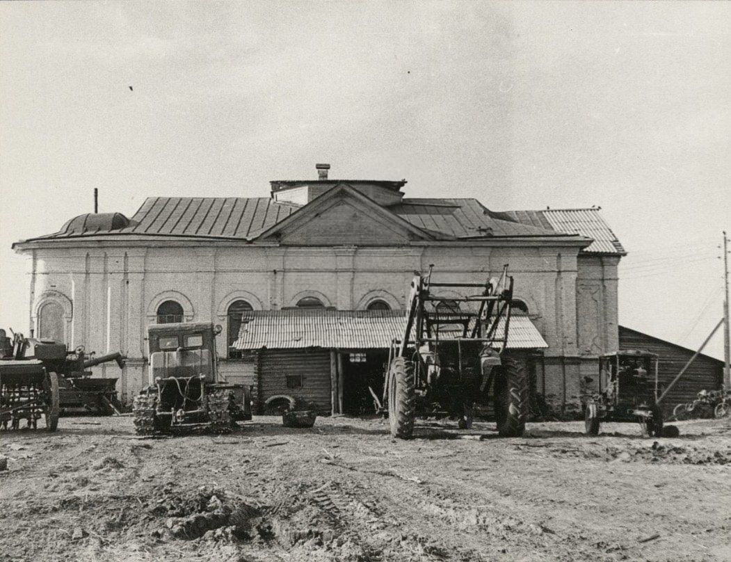 архивная фотография. Церковь Александра Невского, Воскресенское (Пунема) (Вожегодский район, Вологодская область)