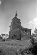 Церковь Рождества Пресвятой Богородицы, Фотография сделана в середине 1970-х годов<br>, Поповка-Каликинская (Каликинский погост), Вожегодский район, Вологодская область