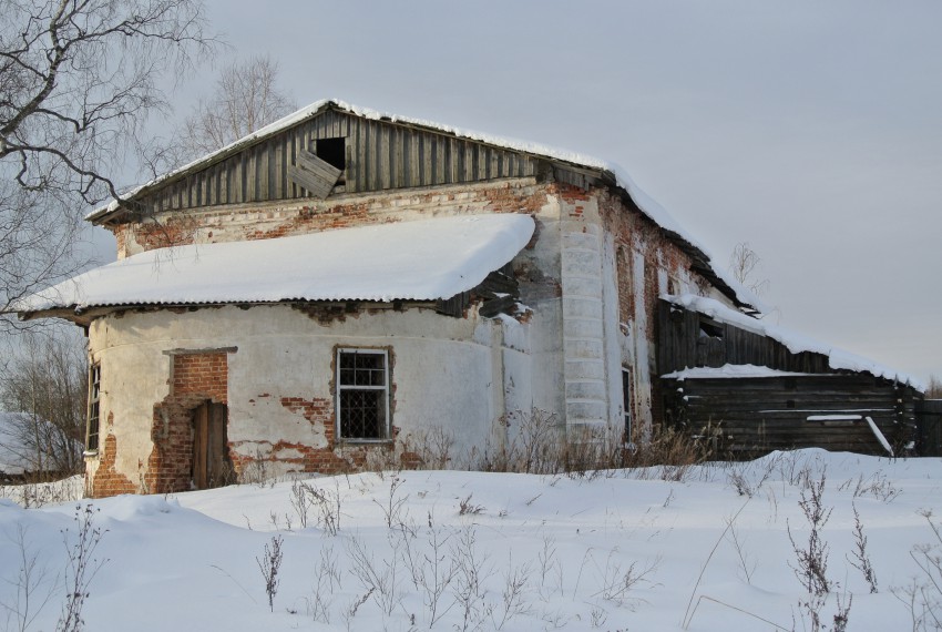 Поповка-Каликинская (Каликинский погост). Церковь Георгия Победоносца. фасады