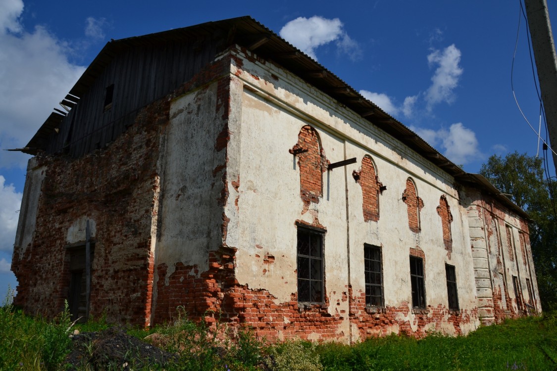 Поповка-Каликинская (Каликинский погост). Церковь Георгия Победоносца. фасады