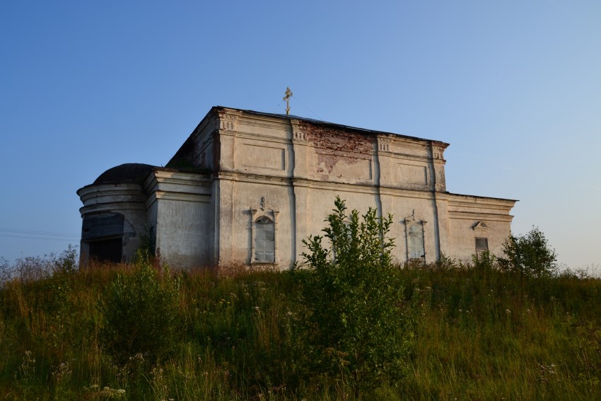 Бекетовская. Церковь Николая Чудотворца. фасады