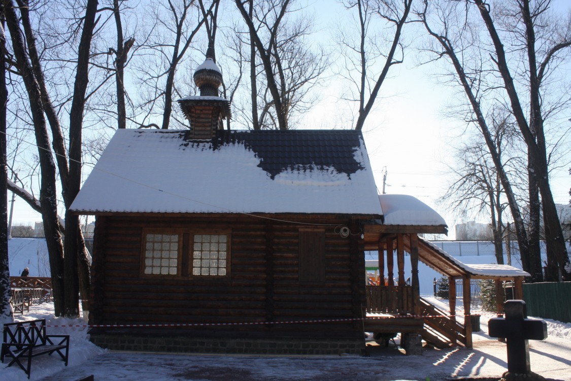 Часовня Казанской Иконы Божией Матери, ДСК «Мичуринец», посёлок (Новомосковский административный округ (НАО), г. Москва). фасады