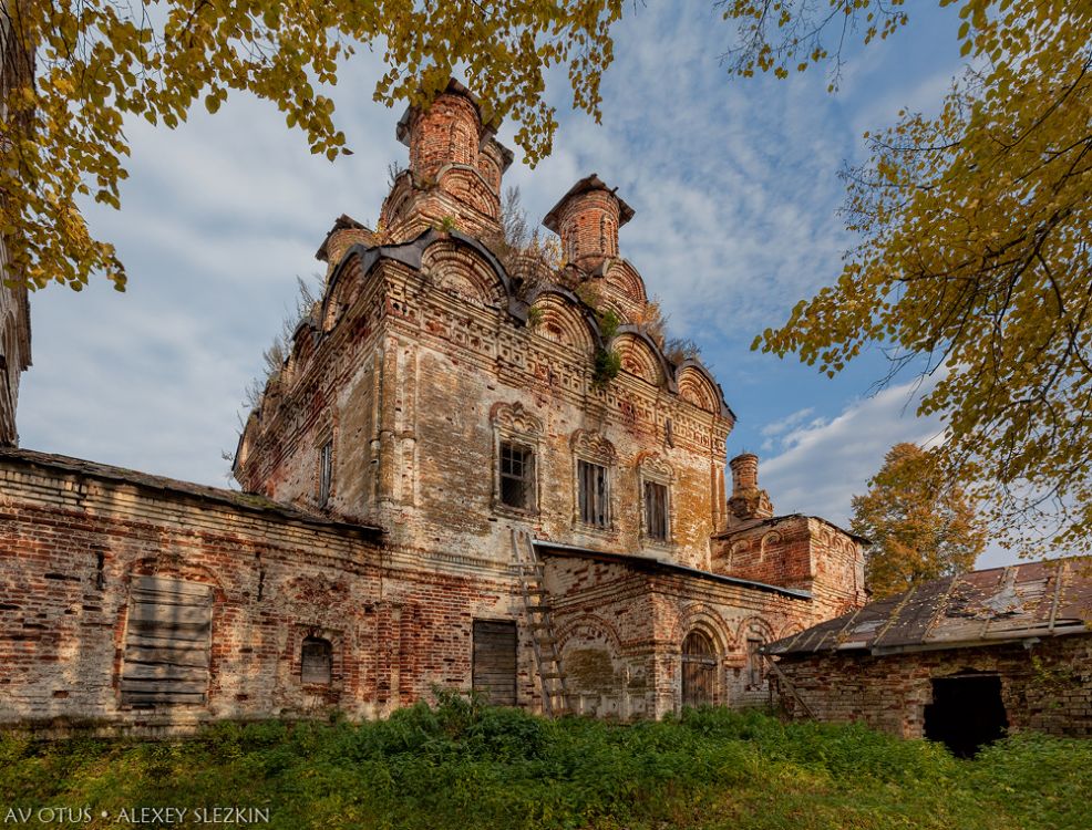 Церковь Троицы Живоначальной, Ликурга (Буйский район, Костромская область). архитектурные детали