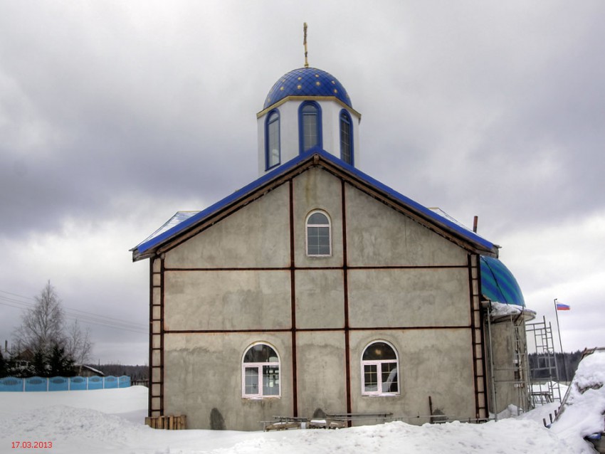 Артёмово. Церковь Почаевской иконы Божией Матери. фасады