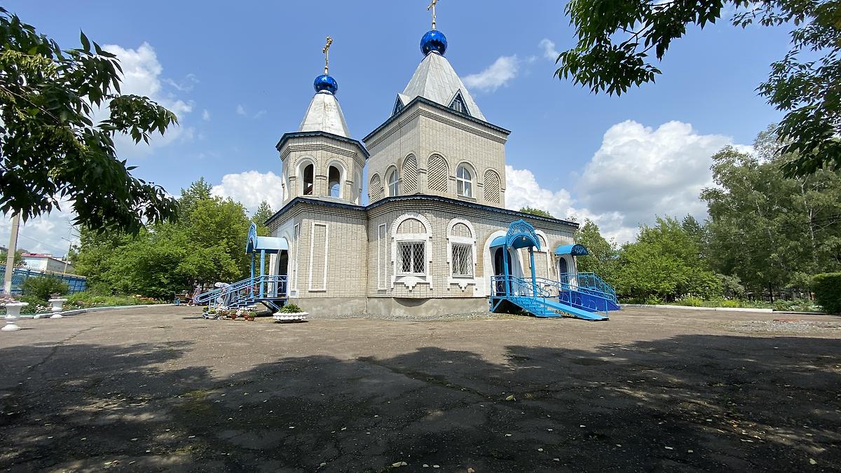 фасады. Церковь Владимирской иконы Божией Матери, Райчихинск (Райчихинск, город, Амурская область)