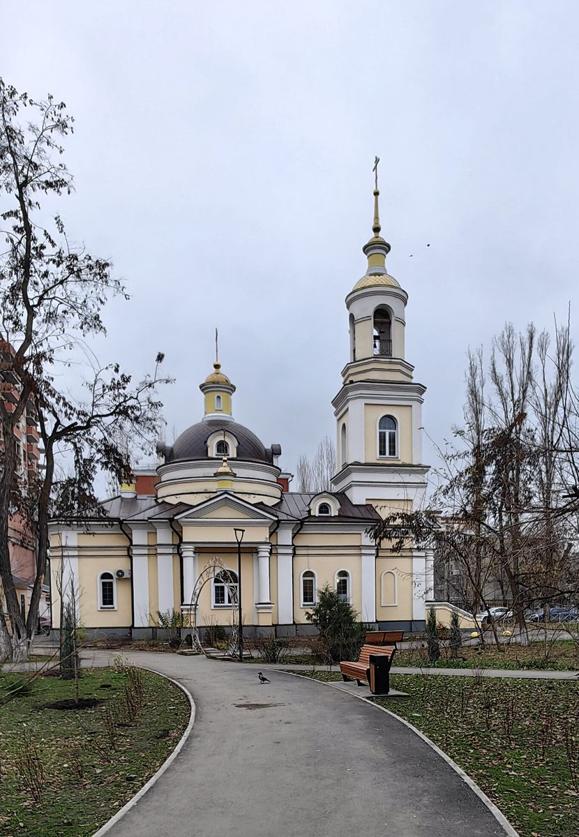 фасады. Церковь Илии Пророка на Ильинской площади (новая), Саратов (Саратов, город, Саратовская область)