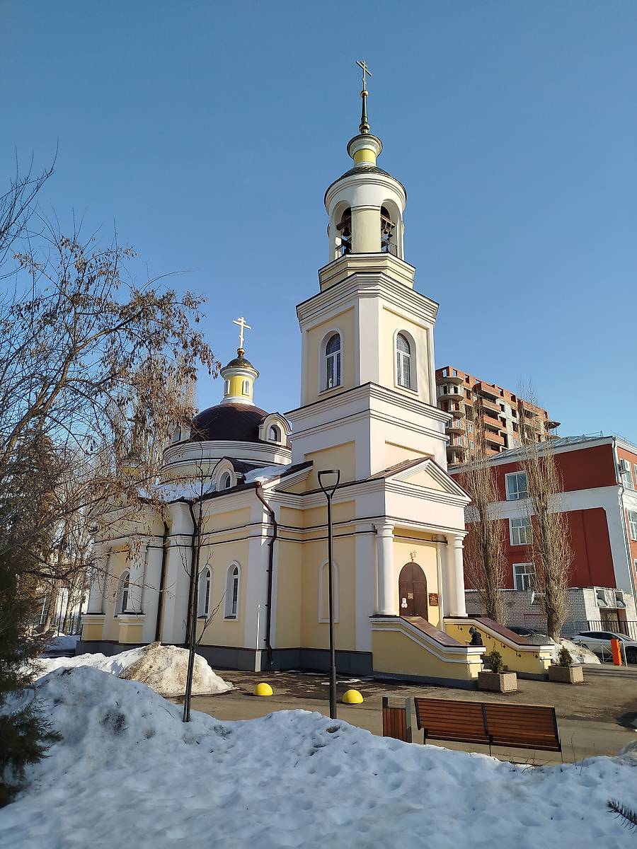 фасады. Церковь Илии Пророка на Ильинской площади (новая), Саратов (Саратов, город, Саратовская область)