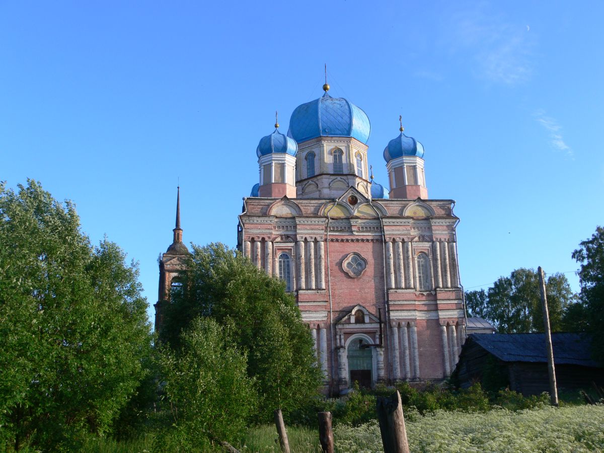 Церковь Словинской иконы Божией Матери, Словинка (Антроповский район, Костромская область). фасады