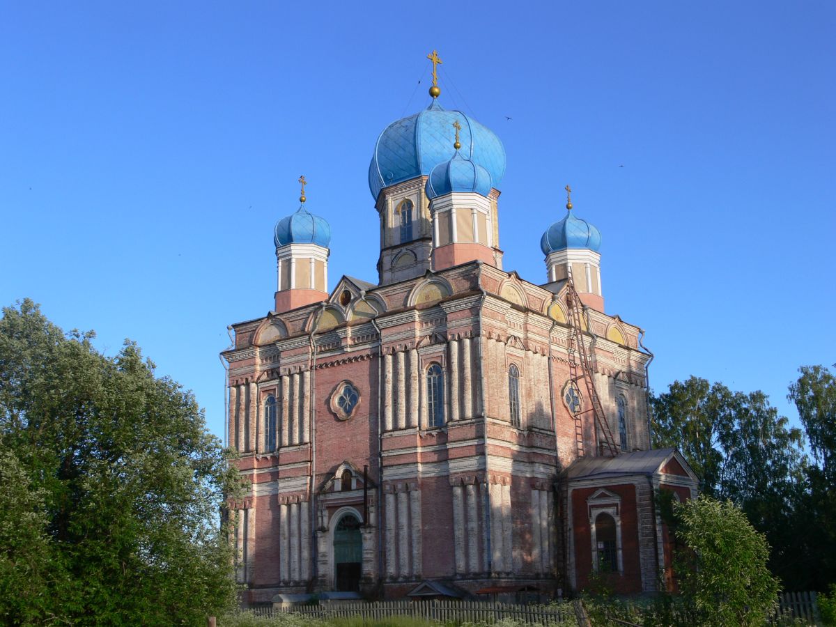 Церковь Словинской иконы Божией Матери, Словинка (Антроповский район, Костромская область). фасады