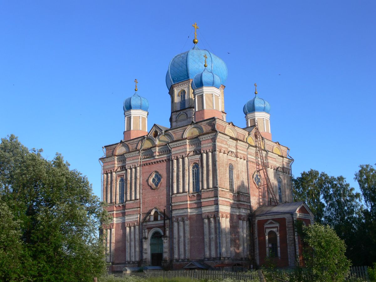 Словинка. Церковь Словинской иконы Божией Матери. фасады