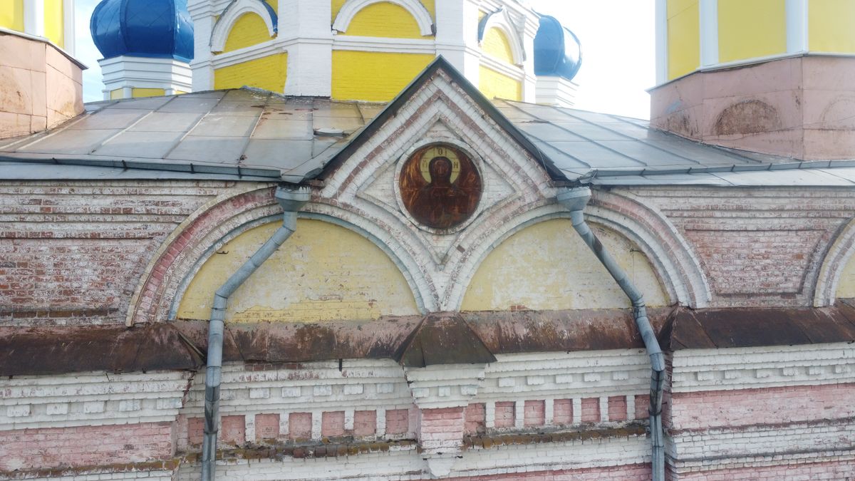 архитектурные детали. Церковь Словинской иконы Божией Матери, Словинка (Антроповский район, Костромская область)