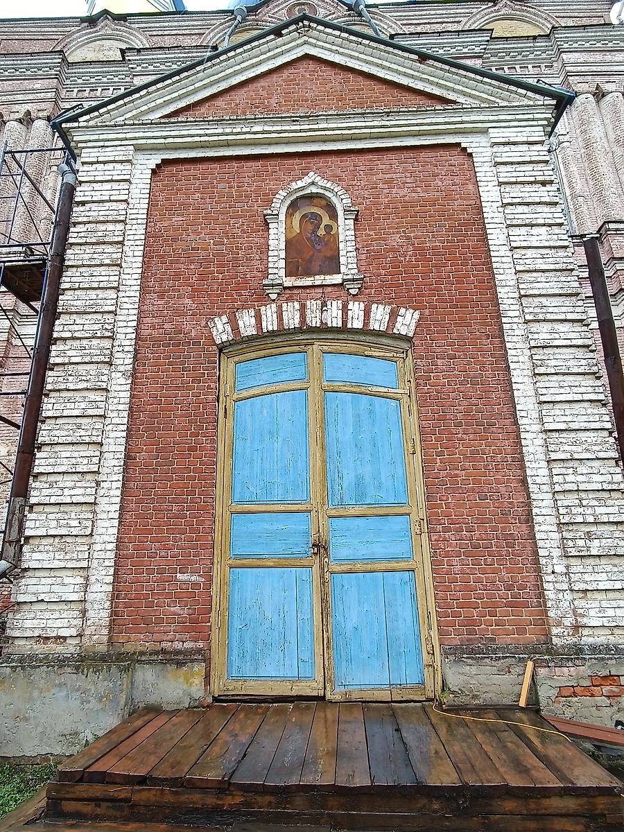архитектурные детали. Церковь Словинской иконы Божией Матери, Словинка (Антроповский район, Костромская область)