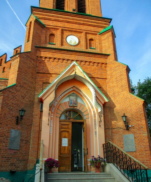 Церковь Гавриила Архангела, Благовещенск (Благовещенск, город, Амурская область). архитектурные детали, Портал храма