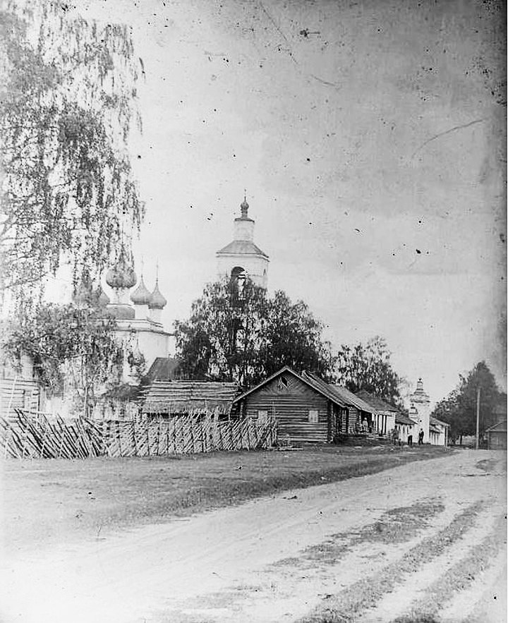 Церковь Михаила Архангела в Крае, Терьково (Бабаевский район, Вологодская область). архивная фотография, Фото Макарова Владимира Кузьмича 1931 г. из фондов Череповецкого музея. (ГК № 51554869)