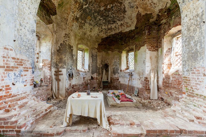 Церковь Иоакима и Анны, Туровское (Галичский район, Костромская область). интерьер и убранство