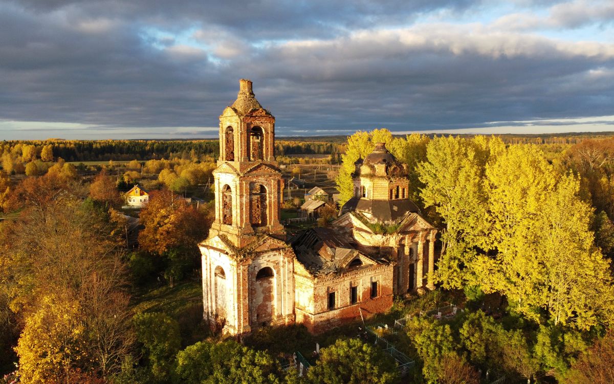 Церковь Иоакима и Анны, Туровское (Галичский район, Костромская область). фасады