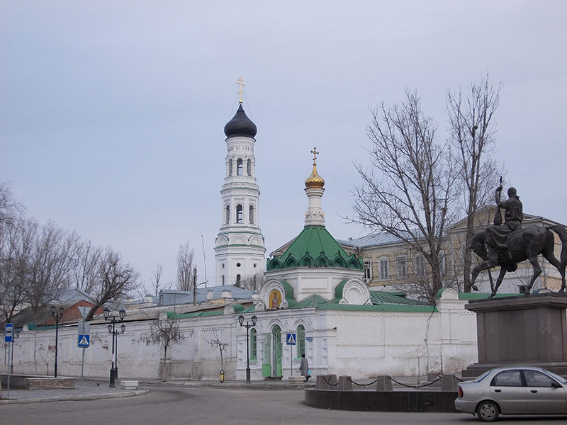 Астрахань. Благовещенский женский монастырь. фасады