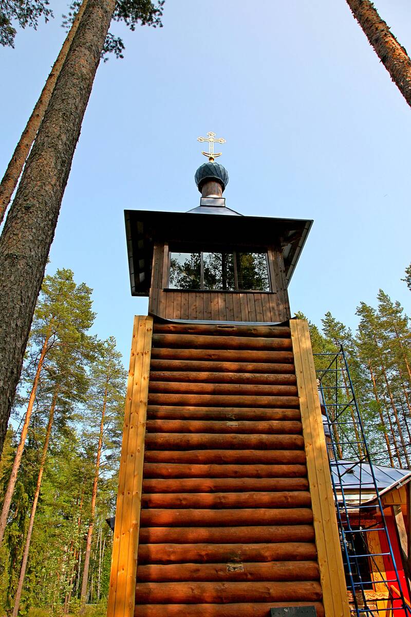 Церковь Андрея Первозванного, Ненимяки (Всеволожский район, Ленинградская область). архитектурные детали, Колокольня