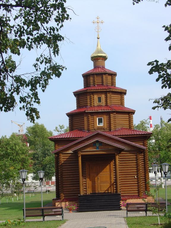 Новогорск. Церковь Покрова Пресвятой Богородицы при академии МЧС. фасады