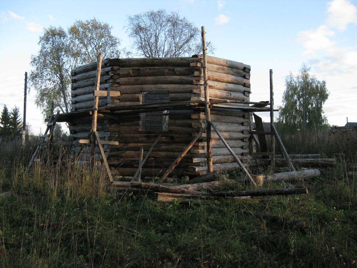 Неизвестная часовня, Семёновская (Троица) (Каргопольский район, Архангельская область). фасады