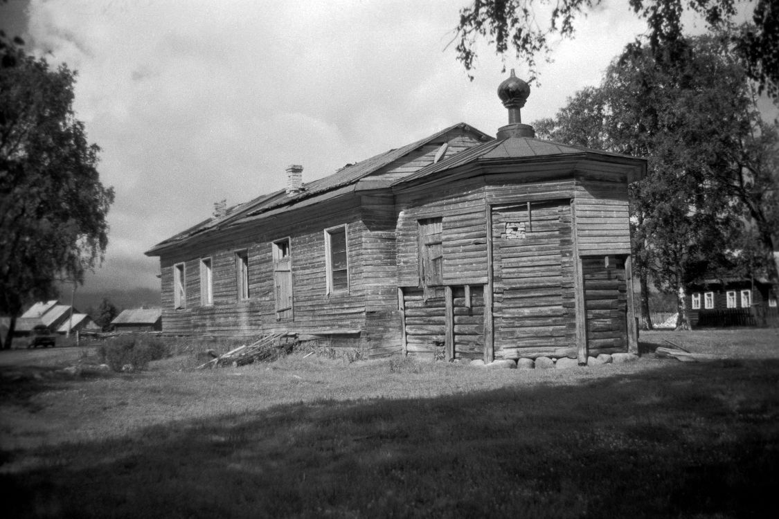 Церковь Преображения Господня, Якшино (Вытегорский район, Вологодская область). архивная фотография