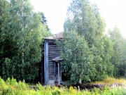 Церковь Спаса Преображения, западный фасад<br>, Тикачёво, урочище (Куржекса), Вытегорский район, Вологодская область