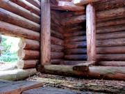 Церковь Преображения Господня, восстановленный(?) верхний ярус колокольни<br>, Тикачёво, урочище (Куржекса), Вытегорский район, Вологодская область
