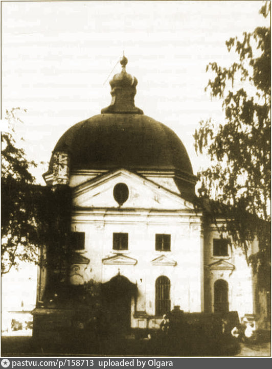 Корпуса. Церковь Иоанна Богослова (старая). архивная фотография, Фото с сайта pastvu.ru Фото 1930-34 гг.