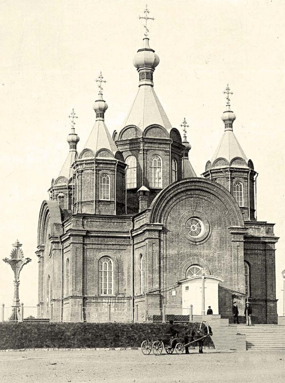 Собор Успения Пресвятой Богородицы (старый), Хабаровск (Хабаровск, город, Хабаровский край). архивная фотография