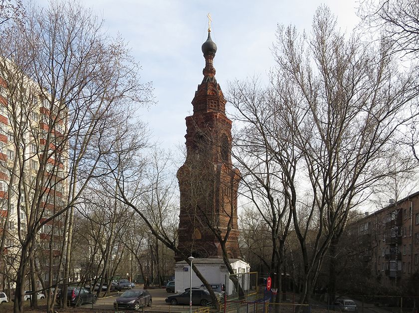 Головинский женский монастырь, Головинский (Северный административный округ (САО), г. Москва). общий вид в ландшафте