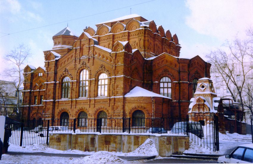 Скорбященский женский монастырь, Тверской (Центральный административный округ (ЦАО), г. Москва). общий вид в ландшафте