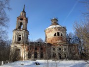 Церковь Казанской иконы Божией Матери, Вид с юга<br>, Заречье, Торжокский район и г. Торжок, Тверская область