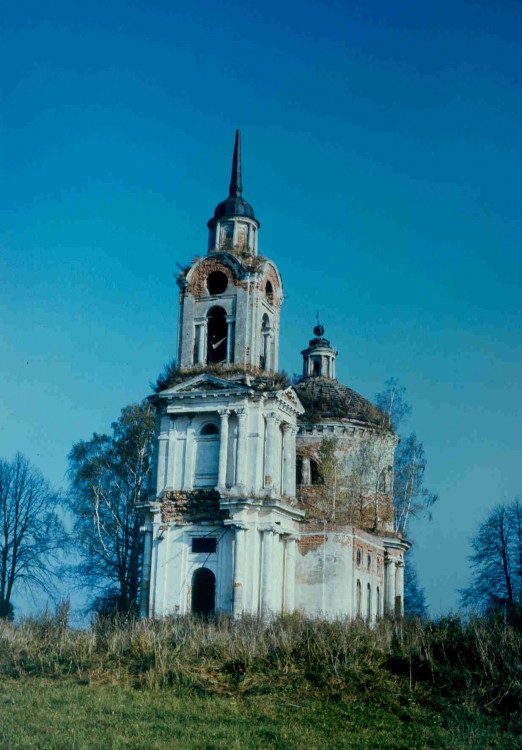 Заречье. Церковь Казанской иконы Божией Матери. фасады, 1994