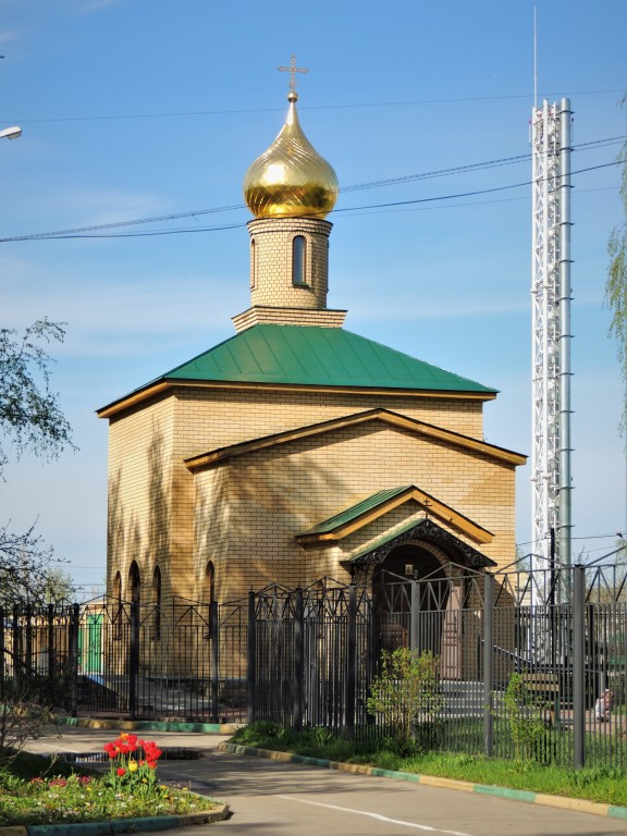 Церковь Пантелеимона Целителя при Автозаводском детском доме-интернате, Автозаводский район (Нижний Новгород, город, Нижегородская область). фасады, Вид с северо-запада