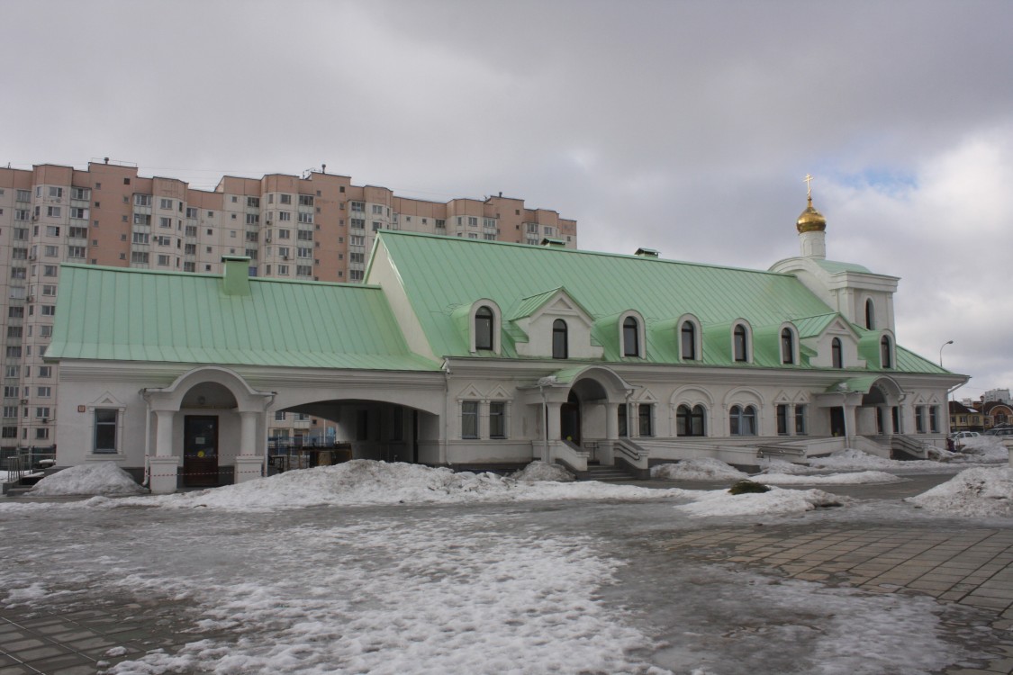Церковь Стефана Пермского в Южном Бутове, Южное Бутово (Юго-Западный административный округ (ЮЗАО), г. Москва). фасады, Дом причта.