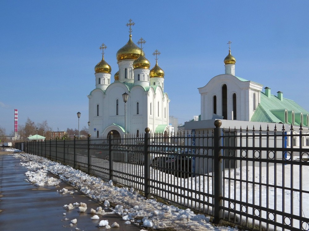 Церковь Стефана Пермского в Южном Бутове, Южное Бутово (Юго-Западный административный округ (ЮЗАО), г. Москва). фасады