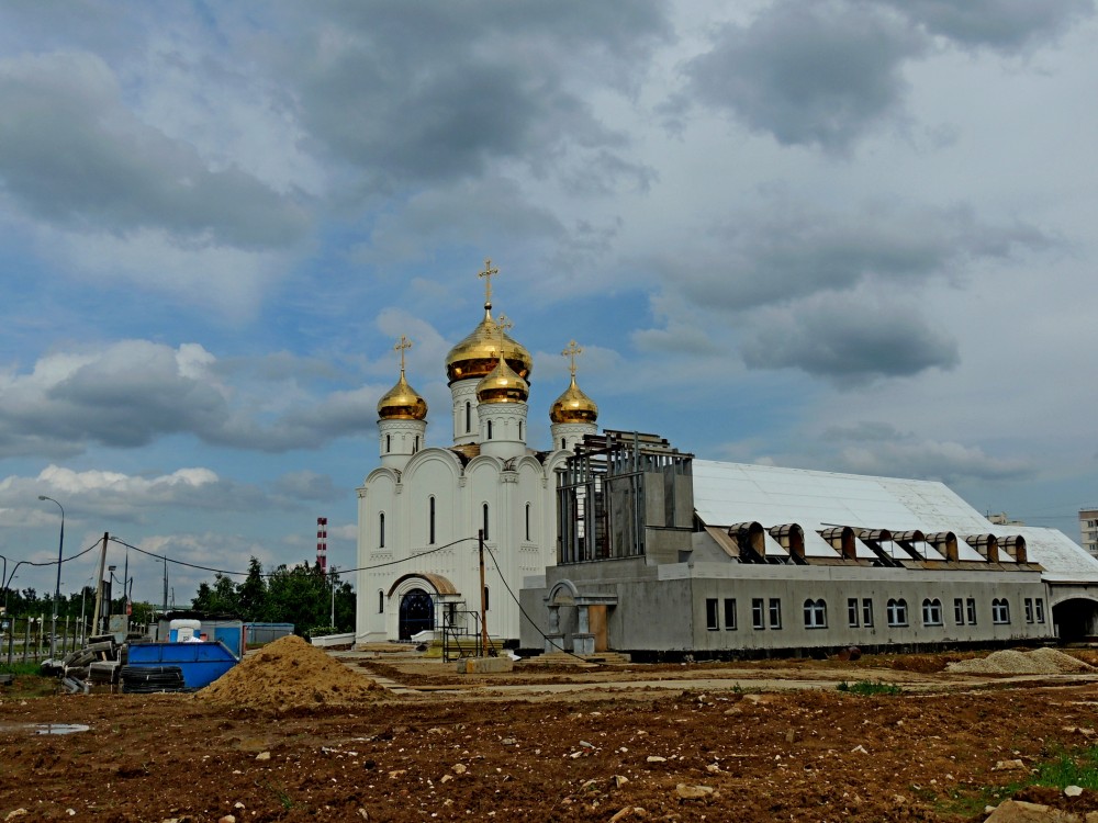 Церковь Стефана Пермского в Южном Бутове, Южное Бутово (Юго-Западный административный округ (ЮЗАО), г. Москва). фасады