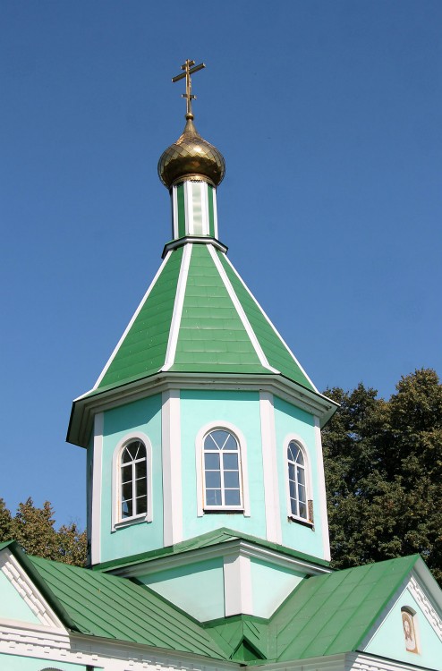 Монастырь Серафима Саровского. Церковь Серафима Саровского, Новомакарово (Грибановский район, Воронежская область). фасады