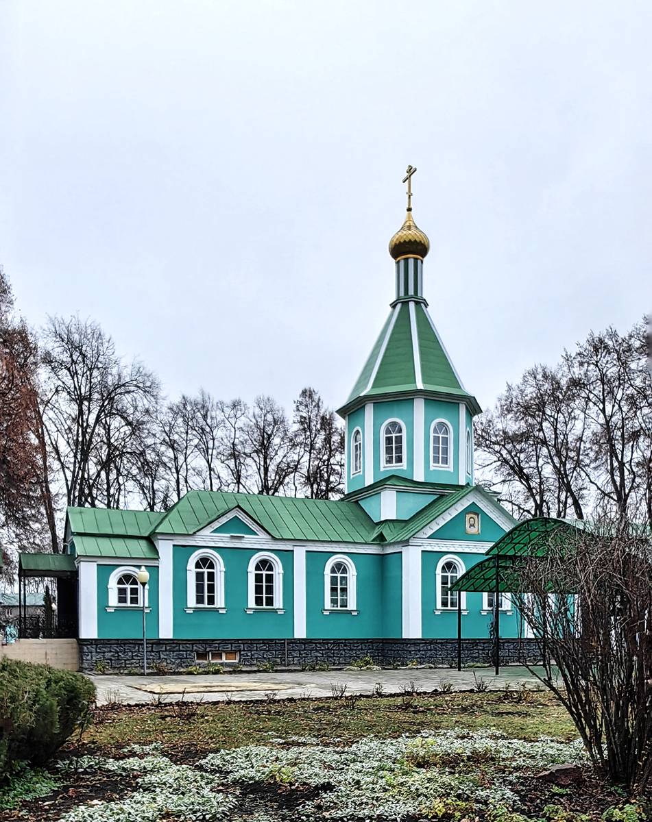 фасады. Монастырь Серафима Саровского. Церковь Серафима Саровского, Новомакарово (Грибановский район, Воронежская область)