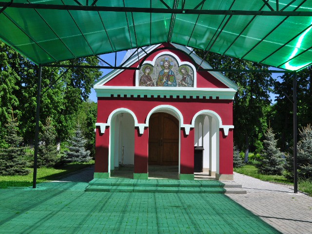 Монастырь Серафима Саровского. Церковь Царственных страстотерпцев, Новомакарово (Грибановский район, Воронежская область). архитектурные детали