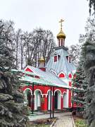 Новомакарово. Монастырь Серафима Саровского. Церковь Царственных страстотерпцев