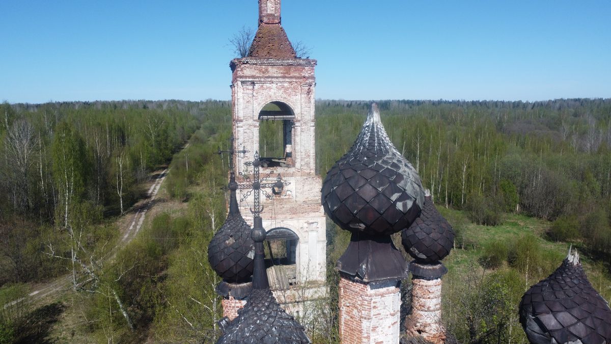 архитектурные детали. Церковь Николая Чудотворца, Никола-Торжок (Нейский район, Костромская область)