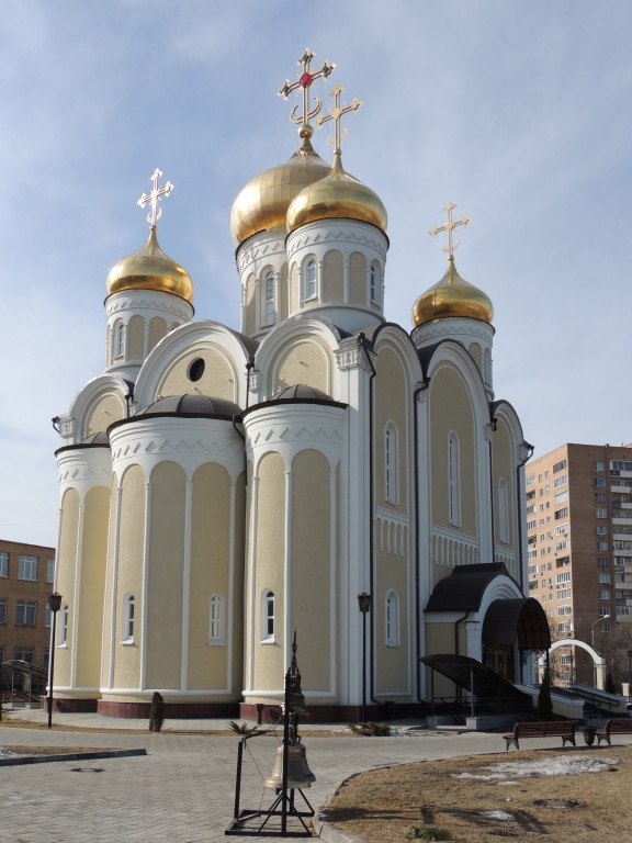Церковь Спиридона Тримифунтского в Нагатинском затоне, Нагатинский затон (Южный административный округ (ЮАО), г. Москва). фасады